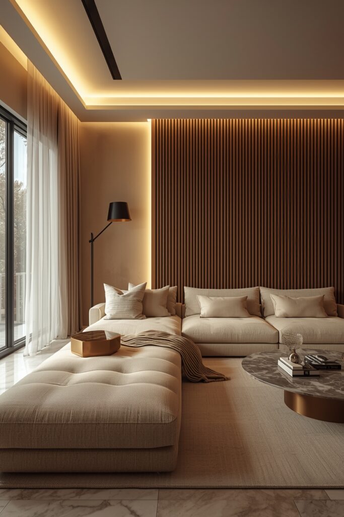 modern luxury living room design 